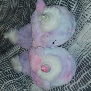 Super cute Unicorn slippers kids size 4-5